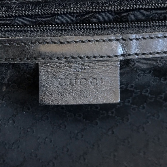 GUCCI vintage black leather bag - Picture 16 of 16